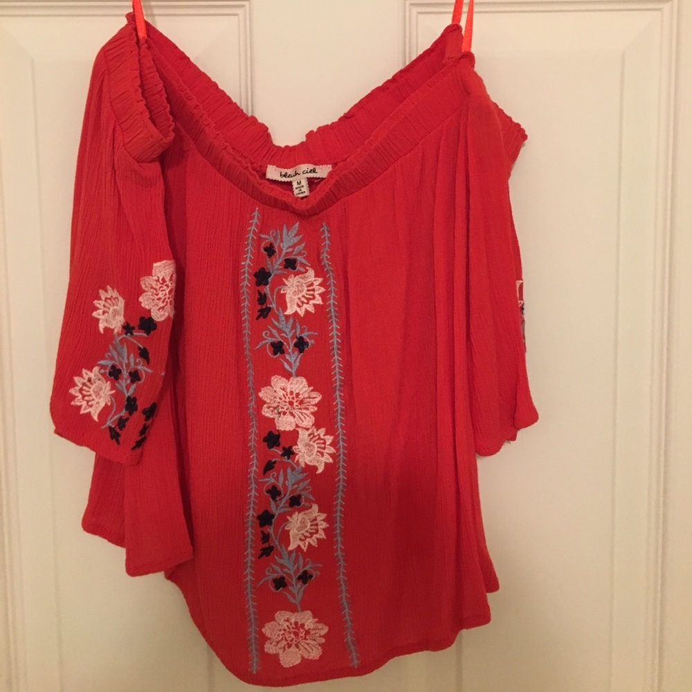 Off the shoulder shirt